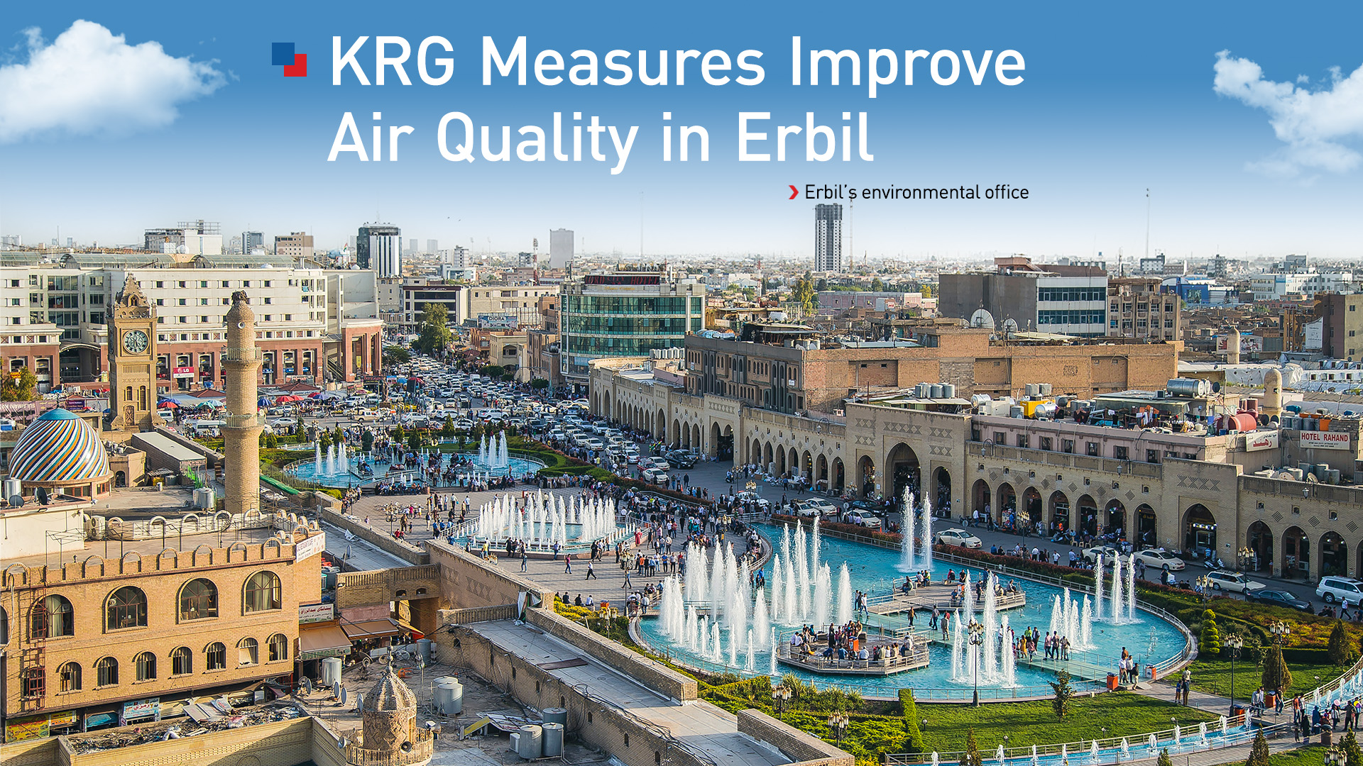 KRG Measures Improve Air Quality in Erbil, Environmental Official Says